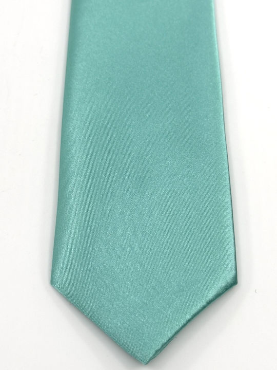 Legend Accessories Men's Tie Set Printed in Turquoise Color