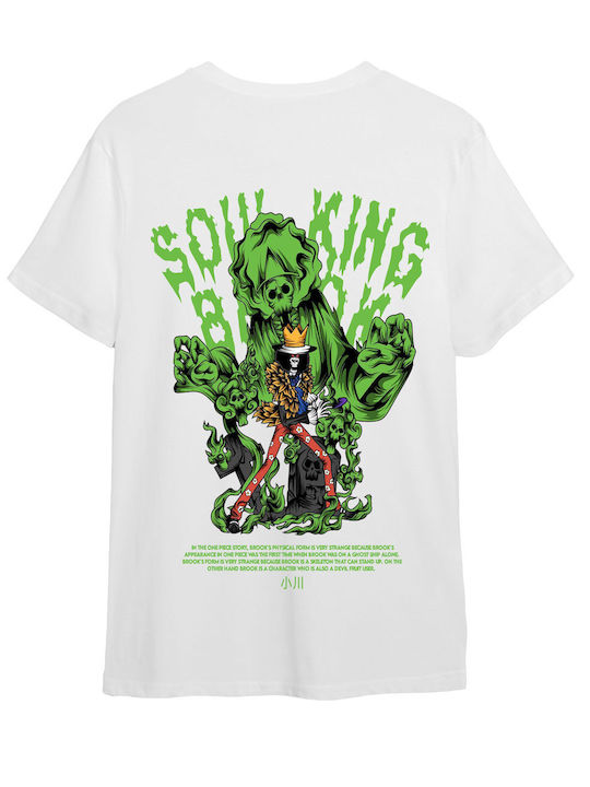 Pop Culture T-shirt One Piece Λευκό Brook