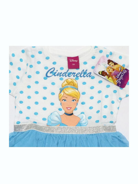 Cinderella Rochie pentru Copii Din tul White