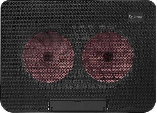 Savio COS-02 Pad De Răcire Pentru Laptop Până La 17.3" Cu 2 Ventilatoare