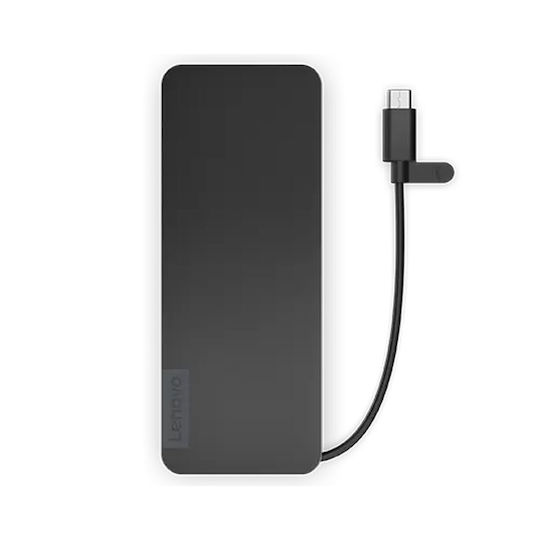 Lenovo Slim Travel USB-C Docking Station with HDMI 4K PD Black