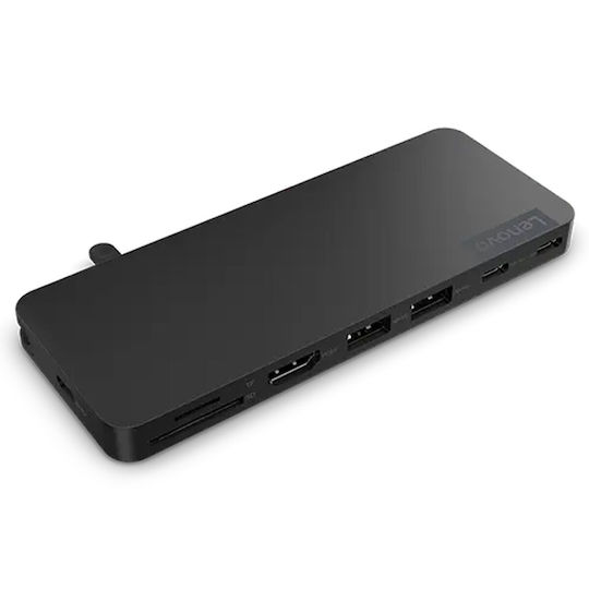 Lenovo Slim Travel USB-C Docking Station with HDMI 4K PD Black