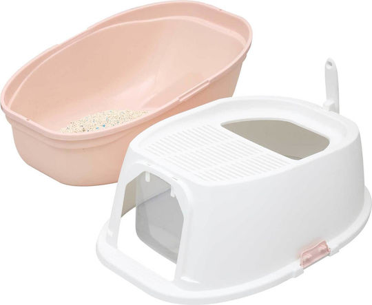 Cat Toilet Closed White L61 x W42 x H41cm