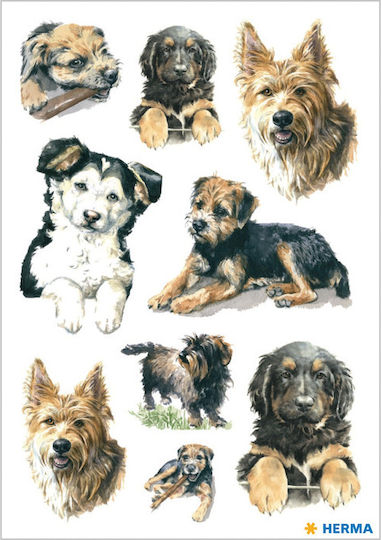 Herma Aufkleber Hunde