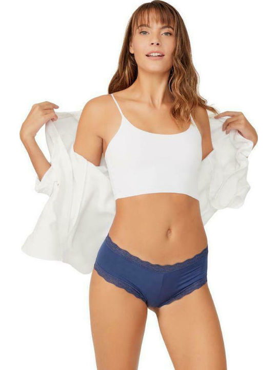 Femeie Boxer cu Dantelă Raff