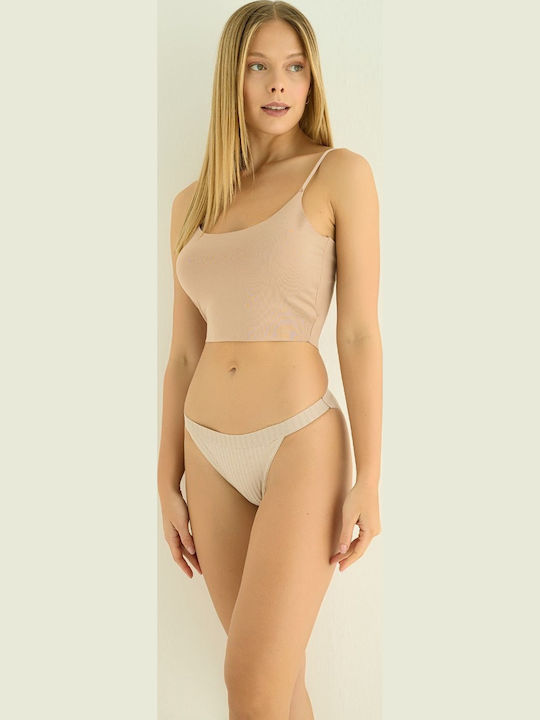 Femeie Slip Beige