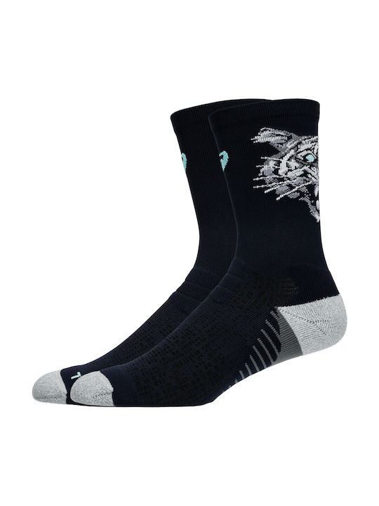 ASICS Fujitrail Running Socks Black 1 Pair