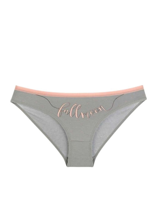 Fullmoon Femei Slip 2Pack Grey/Salmon