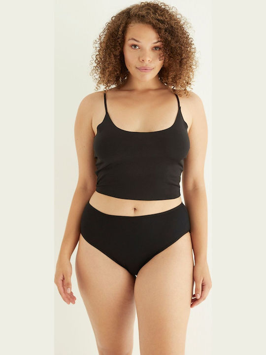 Femeie Slip Negru