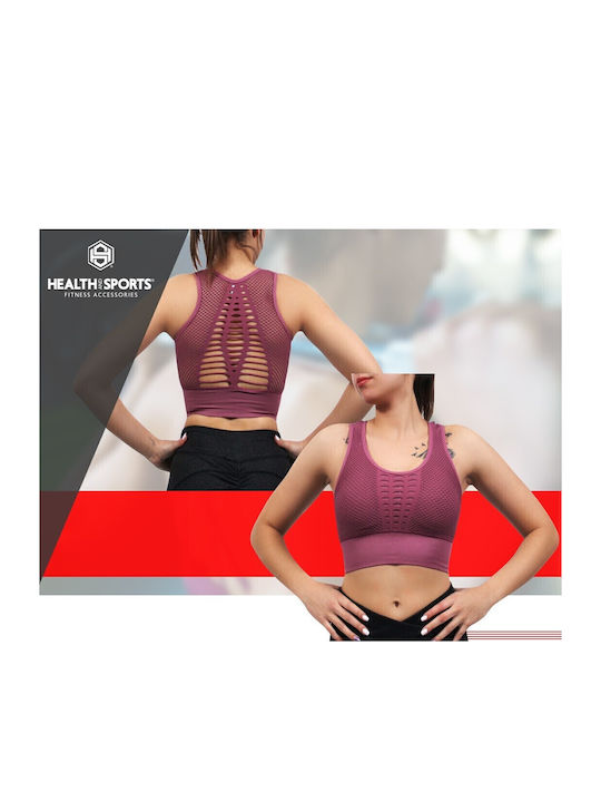 Women's Sports Bra without Padding Pink