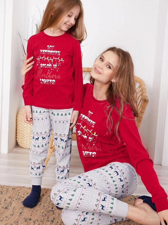 Roly Poly Winter Damen Pyjama-Set Red
