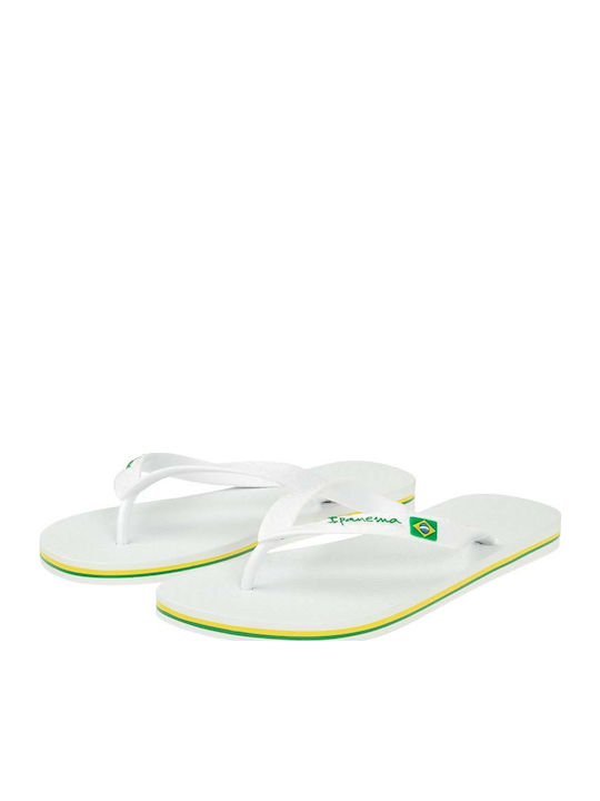 Classic Brazil II Herren Flip Flops Weiße