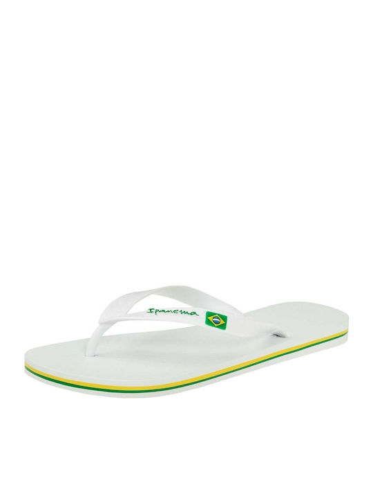 Classic Brazil II Herren Flip Flops Weiße