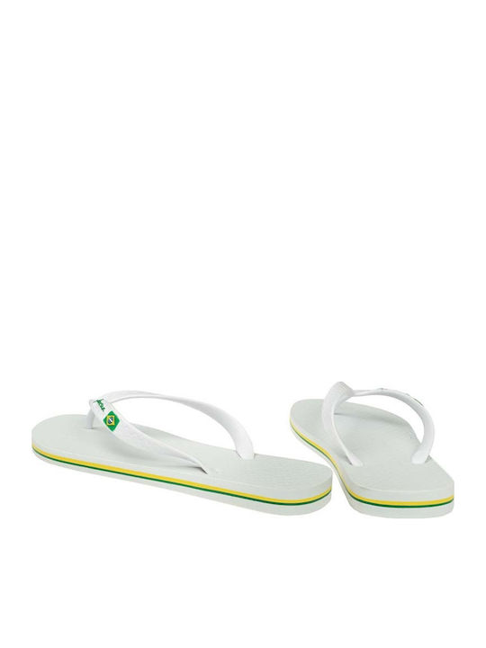 Classic Brazil II Herren Flip Flops Weiße