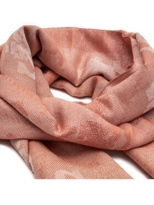 Guess Pol03 Women's Wool Scarf Pink