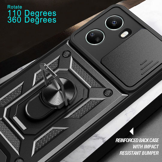 Techsuit Camshield Back Cover Πλαστικό / Σιλικόνης Πράσινο (Huawei Nova 12 SE)