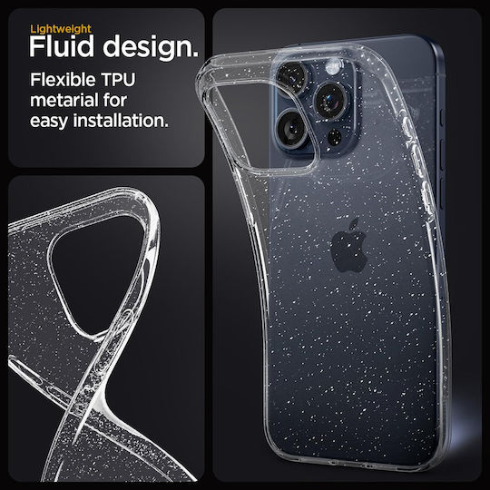 Techsuit Sparkleskin Back Cover Silicone Transparent (Redmi 13C 4G / Poco C65 4G)