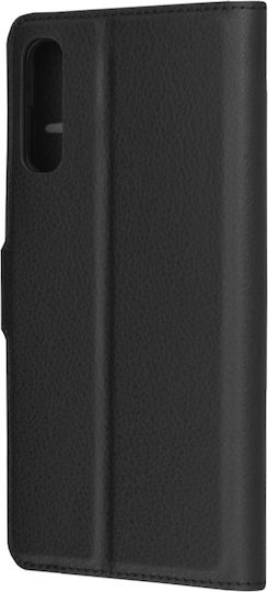 Techsuit Book Piele Negru (Galaxy A30s)