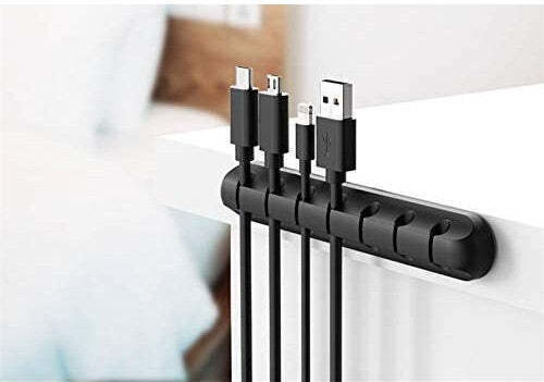 Kabelclips-Organizer Schwarz