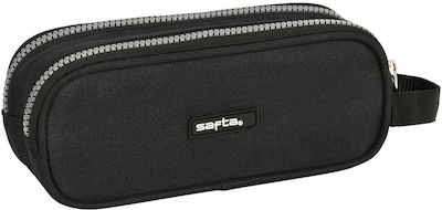 Safta Stone Black Pencil Case 21 X 8 X 6 Cm