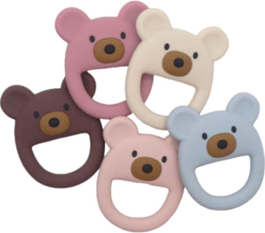 Queen Mother Peter Teether Teething Relief BPA Free Silicone for 6 m+ Beige