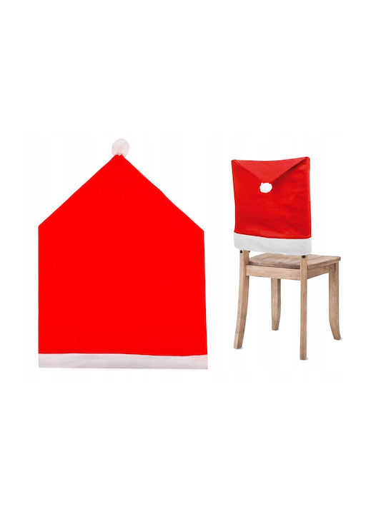 Set Chair Back Covers Zola 6 Pieces Santa's Hat Model 65x50 Cm