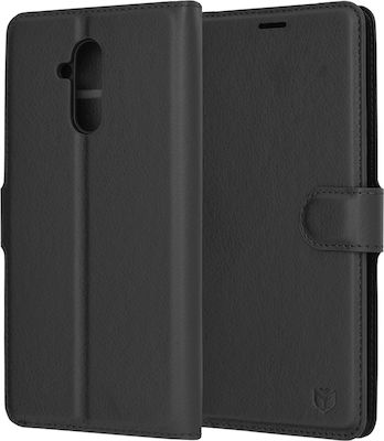 Techsuit Book Leather Black (Huawei Mate 20 Lite)