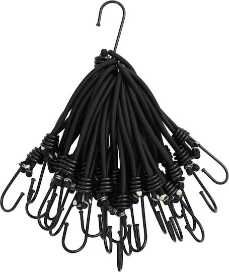 Elastic Bungee Cords Hooks 50 Pieces 17 Inches 4008141