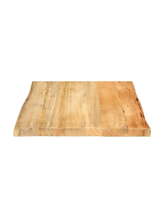 vidaXL Square Table Surface made of Solid Wood Mango 60x60x3.8cm 370738 1pcs