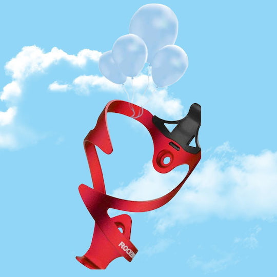 Rockbros Aluminum Bottle Holder Παγουροθήκη Ποδηλάτου Red