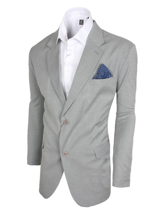 Stefansxxl Men's Summer Suit Gray