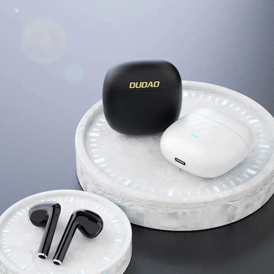 Dudao U14+ In ear Bluetooth хендсфри Слушалки с Кутийка за Зареждане Черен