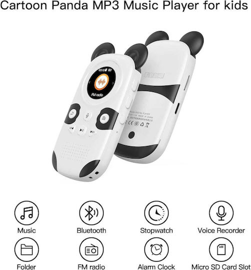 Ruizu X31 MP3 Player (16GB) with TFT Screen 1.5" White