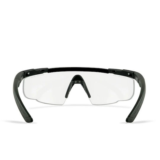 Wiley X Γυαλιά Σκοποβολής Saber Advance mit Sonnenschutz Schwarz