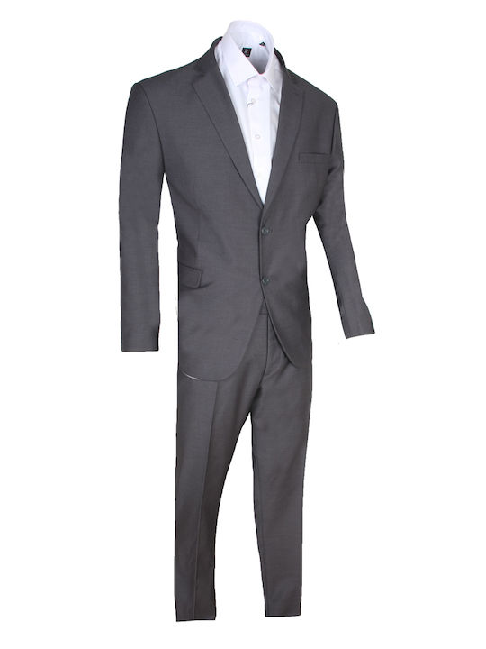 Stefansxxl Men's Winter Suit Jacket Regular Fit Gray