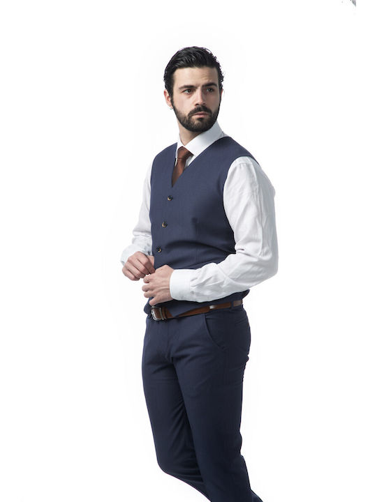 Mezzo Uomo Men's Vest Blue