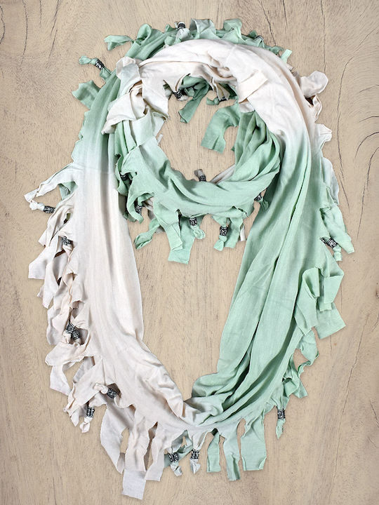 Ble Resort Collection Women's Scarf Green 5-43-517-0007