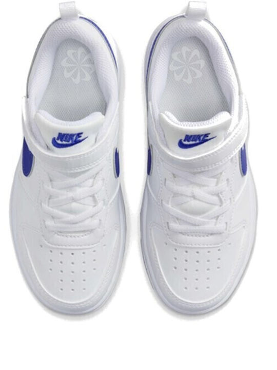 Court Borough Kids Sneakers with Hoop & Loop Closure Multicolour