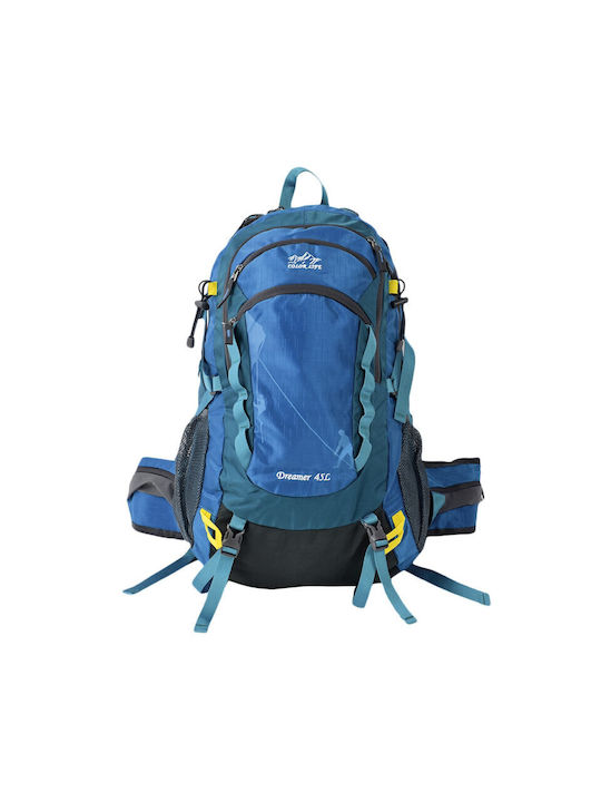 Colorlife Net Adventure 5239 Mountaineering Backpack 45lt Blue