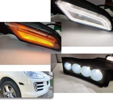 Flash Led 12V for Porsche Cayenne 2006-2010 2pcs