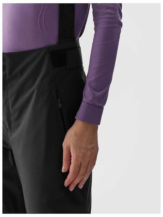 4F 4FWAW24TFTRF0761-20S Women's Trousers for Ski & Snowboard Black
