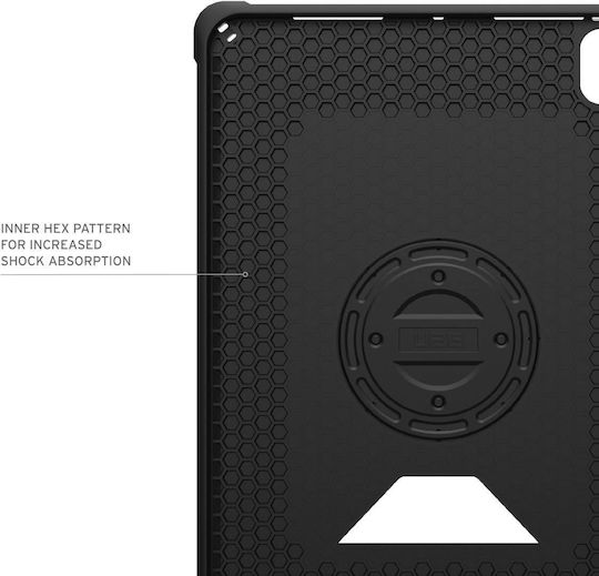 UAG Flip Cover Rotating Durable with Keyboard Blacη (iPad Pro 2024 11") 124478B14040