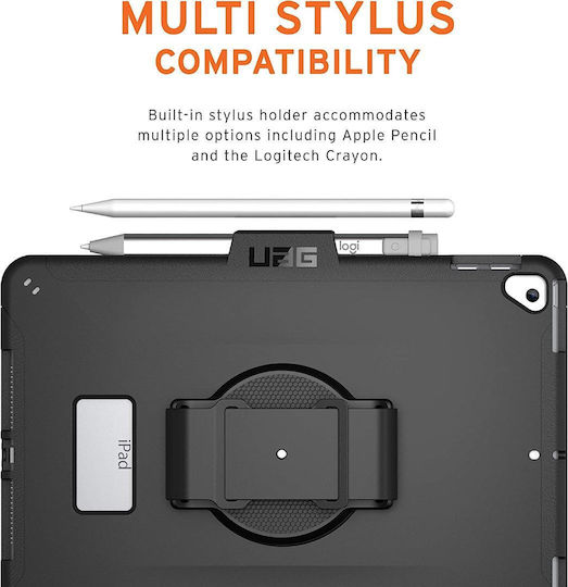 UAG Flip Cover Rotating Durable with Keyboard Blacη (iPad Pro 2024 11") 124478B14040