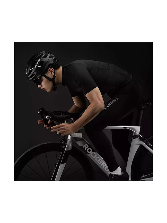 Rockbros Short Sleeves Cycling Jersey Black