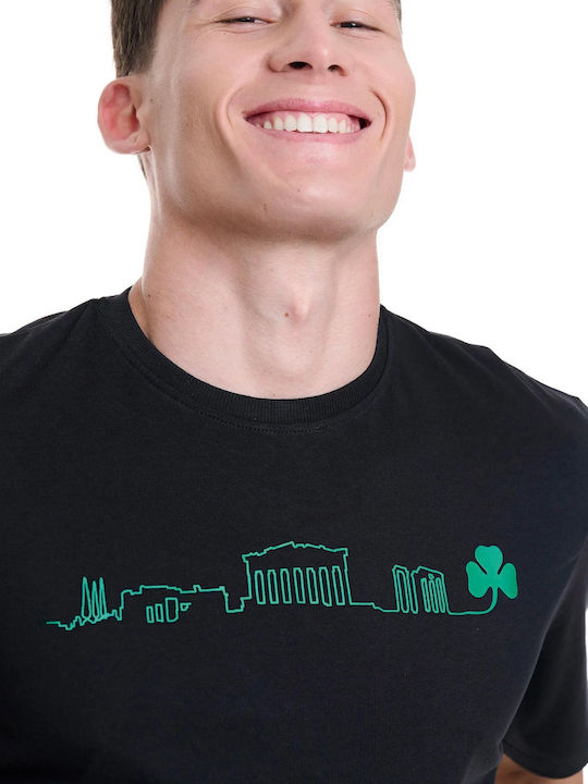 T-shirt Μαυρο