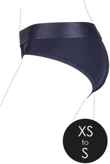 Harness Vibrating Strap-on High-cut Brief Xs S