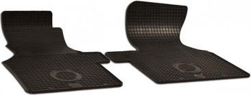 Umbrella Covorașe Față 2buc din Furtun pentru Volkswagen T4 2003+ Negre