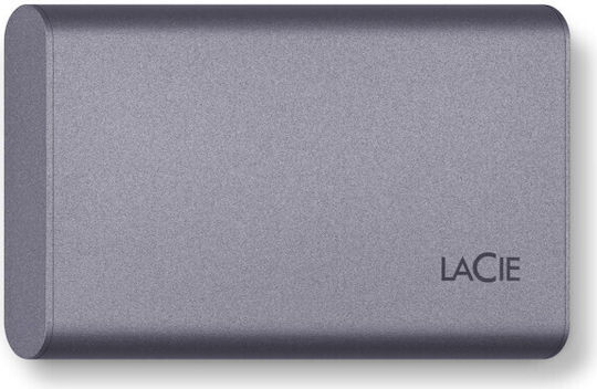 Lacie Mobile USB-C Εξωτερικός SSD 2TB 2.5" Μαύρο