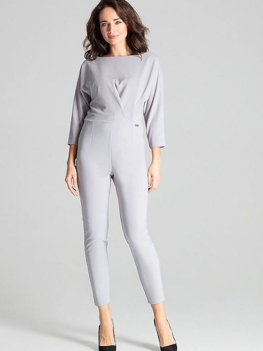 Lenitif Women's One-piece Suit Gray