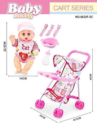 Baby Doll Stroller – 6632f-2c 307139